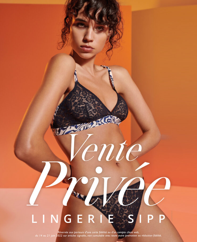 Les ventes privées Lingerie Sipp Shopping Promenade Coeur Alsace